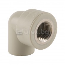 ППР(PPR) Коляно с вътрешна месингова резба Ø20-1/2''