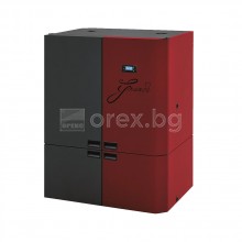 Стоманен пелетен Котел Alfaplam Grande 37kW - вградена горелка, бункер