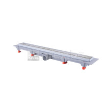 Линеен подов сифон LINE - 650/63/h=65÷87мм, дебит 30÷38л/мин, Ø40, INOX рамка - MCH CH650LN