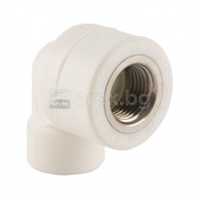 ППР(PPR) Коляно с вътрешна месингова резба Ø20-1/2''
