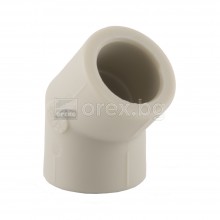 ППР(PPR) Коляно 45° Ø25 - FV PLAST