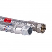 Неръждаема Гъвкава връзка 60см 1 1/4''Мх1 1/4''Ж - RIVER