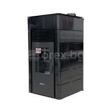 Пелетна Камина BURNiT Concept 4G - 13kW, с водна риза 11kW - ЧЕРЕН (гланц)