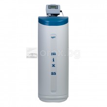 Омекотителна система за вода VALROM Mix 25 Cab - 25л смола, дебит 1,2м3/ч, премахва Желязо и Манган, до 4бр. живущи