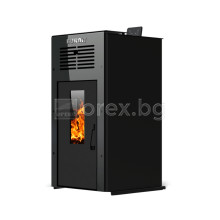 Суха Пелетна Камина BURNiT Ambient 4G - 8.25kW, без водна риза - ЧЕРЕН 