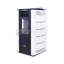 Суха Пелетна Камина ARTEL Easy L12 - 10.10kW, без водна риза - БОРДО (гланц)