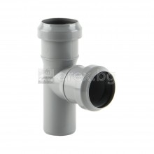 ПП(PP) Разклонител Ø40/Ø40 87°