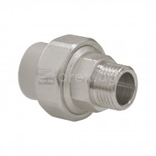 ППР(PPR) Холендър с външна резба Ø20-1/2'' - FV PLAST