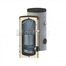 Подов бойлер SUNSYSTEM SN - 1000л, 1 серпентина, к-кт за монтаж SK - с нагревател 2х7.5kW