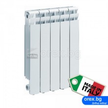 Алуминиев Радиатор Н500, 1510W (ΔT=60°C), 10 глидера - KALDO