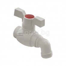 ППР(PPR) Кран сферичен Ø20 с накрайник 3/4'' - FV PLAST