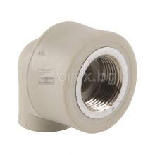 ППР(PPR) Коляно с вътрешна месингова резба Ø20-3/4''