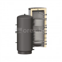 Буферен съд 3000л, 2 серпентини, Ø160см - SUNSYSTEM PR2 3000