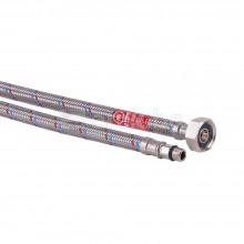 Неръждаема Гъвкава връзка 40см 3/8''ЖхМ10 за батерия - SEVEN LAKES