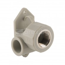 ППР(PPR) Тройник стенен с вътрешна месингова резба Ø25-1/2'' - FV PLAST